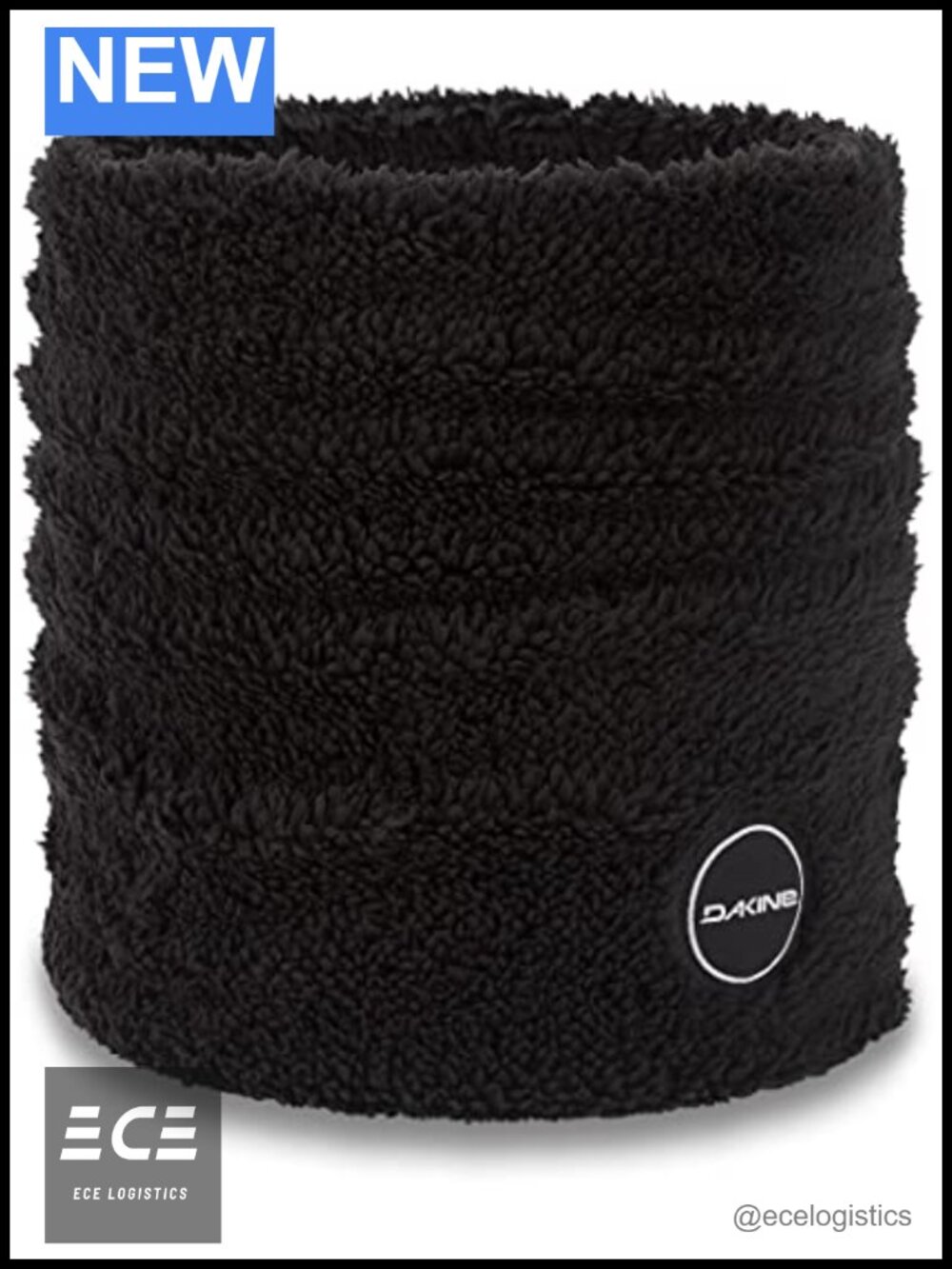 Dakine Bergen Fleece Neck Tube Double Lined Midweight Chenille Neck Gaiter